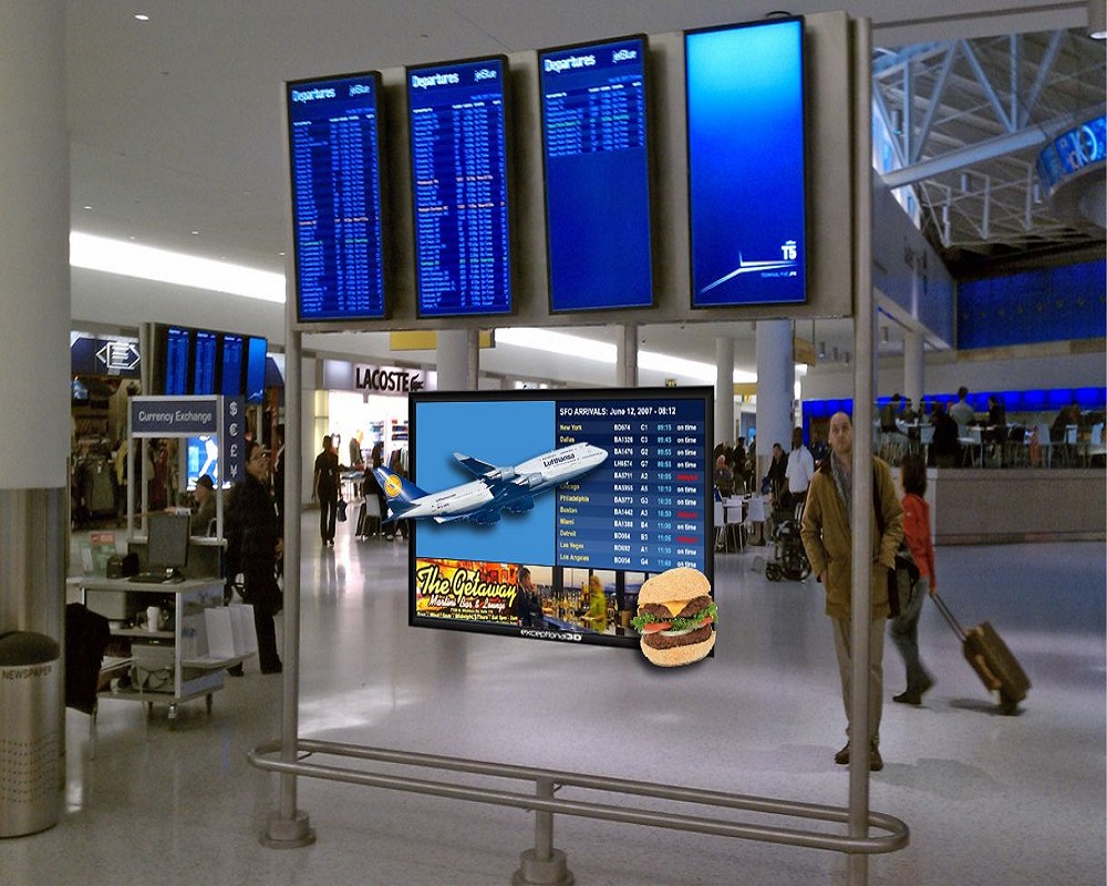 Digital Signage for Airport