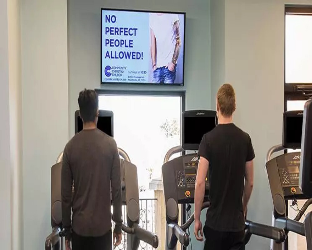 Digital Signage for Gym